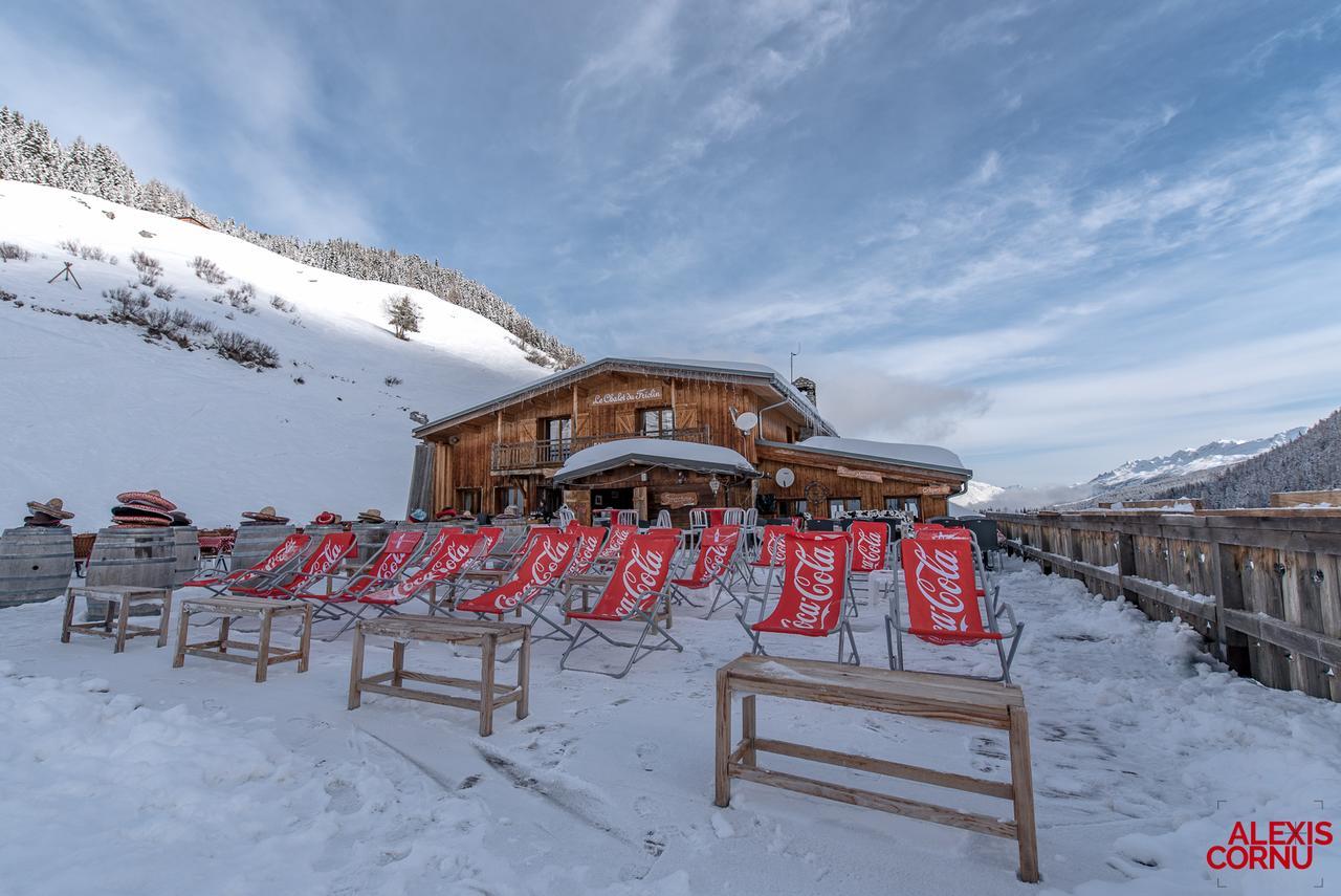 Chalet Du Friolin Hotell La Plagne Exteriör bild